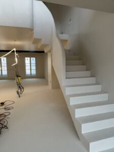 Design Et Beton Beton Cire A Quimper Sols Escalier En Beton Cire 1